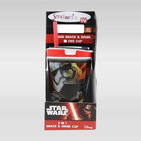 Snackeez Jr -  2-in-1 Snack & Drink Cup Star Wars 7 Movie Edition Storm Trooper