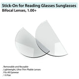 Stick-On Readers for Bifocal Lenses, 1.00+