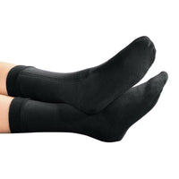 Hot Headz Polarex Fleece Socks, Black-  Small