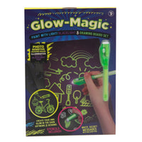 Glowing Blacklight Drawing Board and Pen