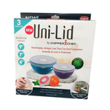 Uni-Lid by Copper Chef – Versatile Silicone Lids for Every Kitchen