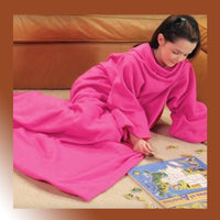 Warmie for Kids - Cozy Blanket with Sleeves - Pink