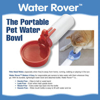 Water Rover Regular 4-Inch Bowl and 15-Ounce Bottle, Pink