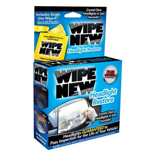 Wipe New Headlight Restore Wipe-On Applicator  Kit (HDL6PCMTRRT)