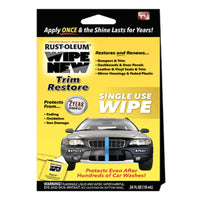 Wipe New Trim Restorer Wipe Car Interior & Exterior (2 Pack)