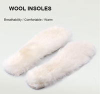 Natural Wool Insoles-100% Real Sheepskin (Women Size: 6.5)