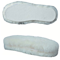 Natural Wool Insoles-100% Real Sheepskin (Women Size: 11.5)