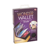 Wonder Wallet - Black RFID Protection for Cards and Cash