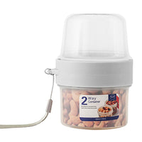 2-Way Container for Salads, Sauces, Fruits and Snacks- 150mL