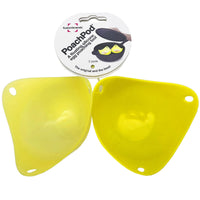 Floating Silicone PoachPod: Easy Egg Poaching - 2 Pack