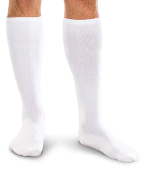 Miracle Socks Antifatigue Compression Socks, White - Large/X-Large