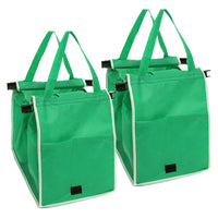 Reusable Shopping Cart Grocery Bag with Cart Clips